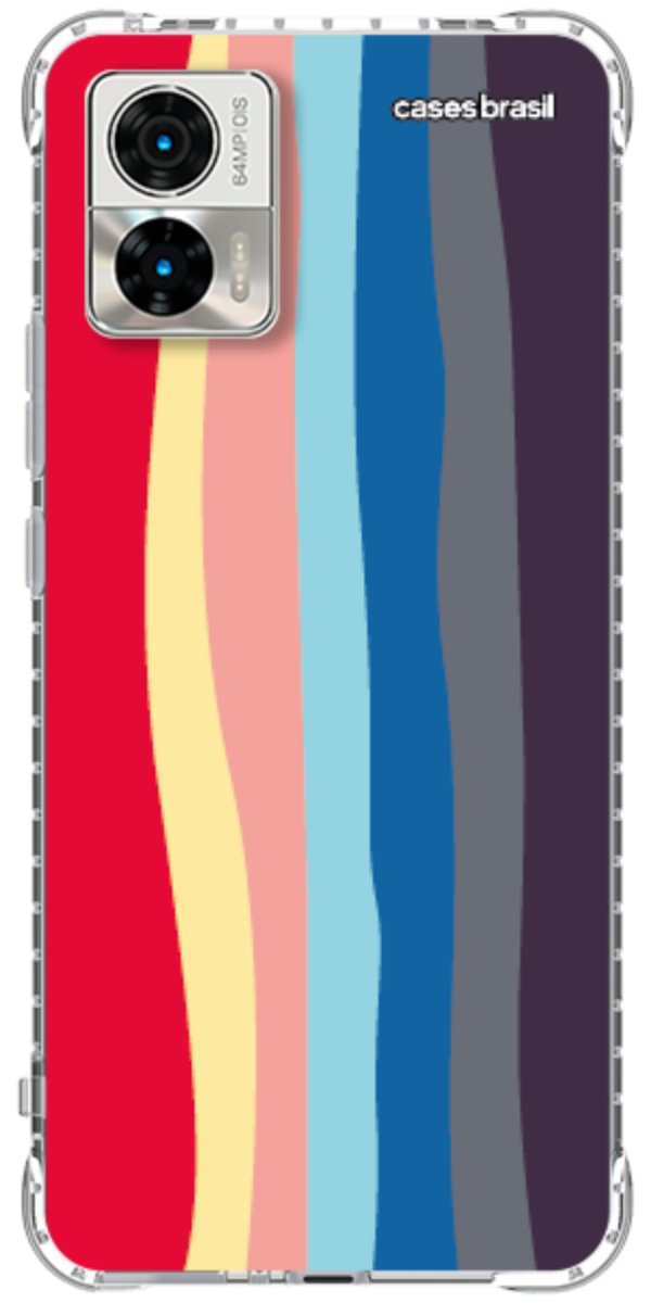 Capinha para Celular Arco-íris Prismático