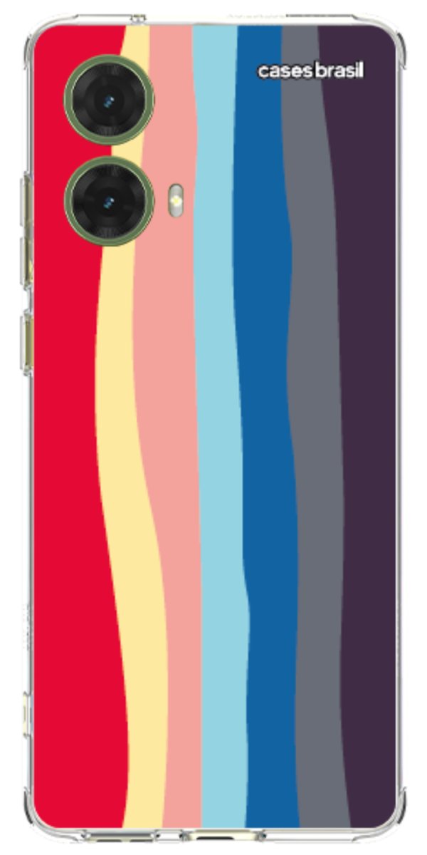 Capinha para Celular Arco-íris Prismático