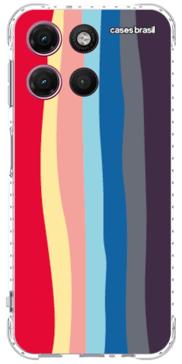 Capinha para Celular Arco-íris Prismático