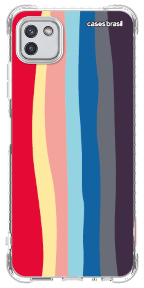 Capinha para Celular Arco-íris Prismático