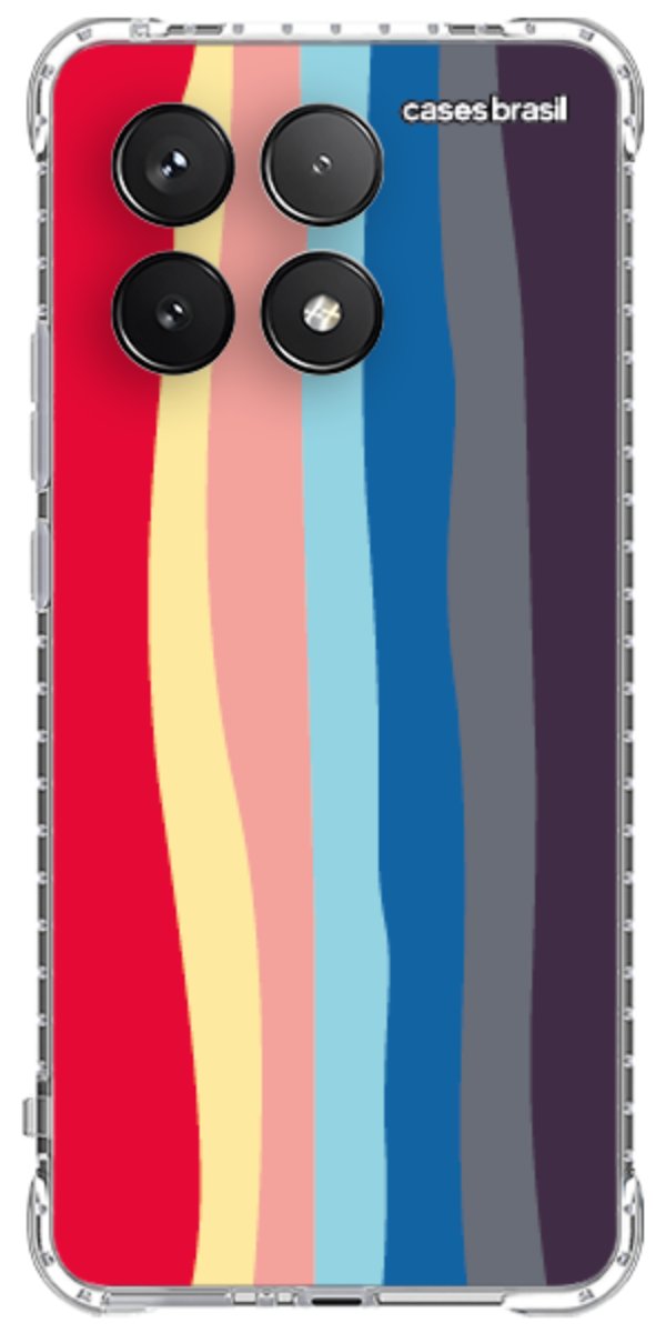 Capinha para Celular Arco-íris Prismático