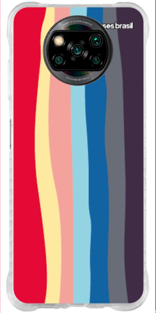Capinha para Celular Arco-íris Prismático