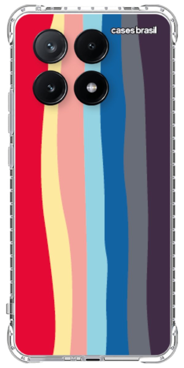 Capinha para Celular Arco-íris Prismático