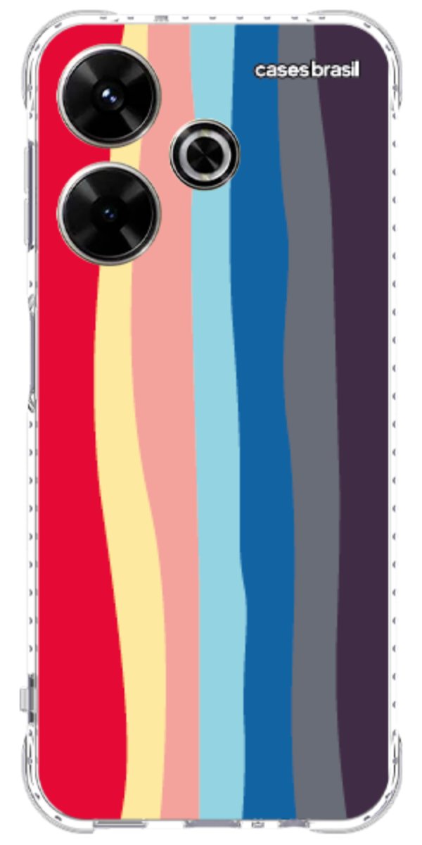 Capinha para Celular Arco-íris Prismático