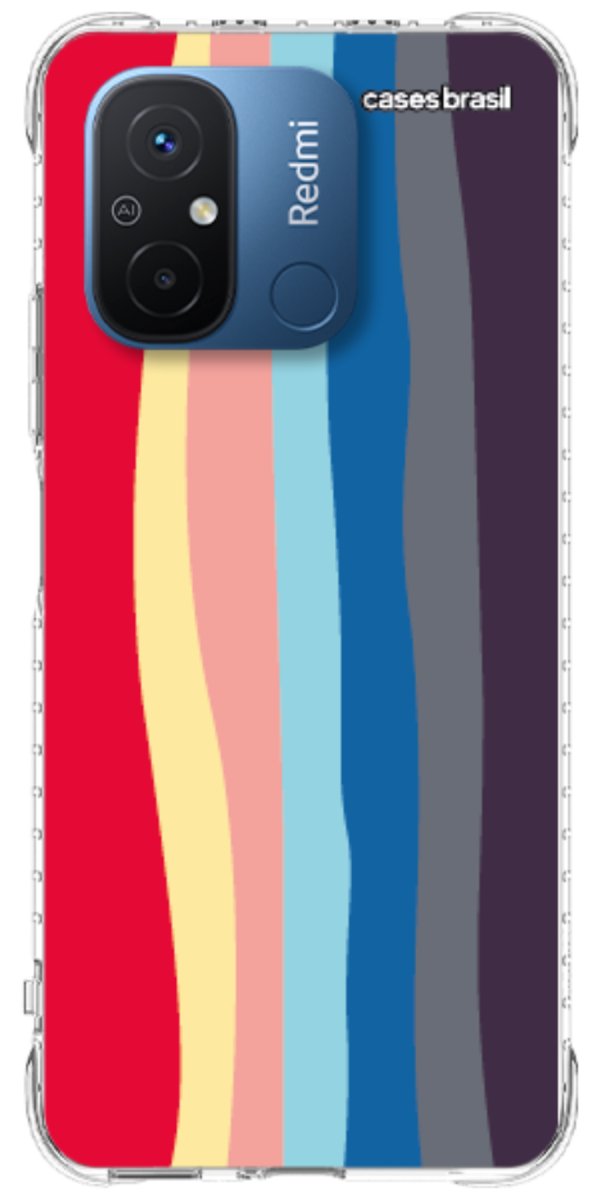 Capinha para Celular Arco-íris Prismático