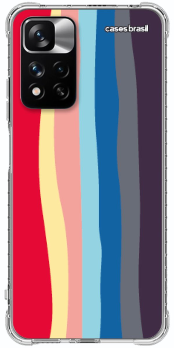 Capinha para Celular Arco-íris Prismático