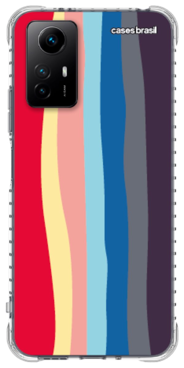 Capinha para Celular Arco-íris Prismático