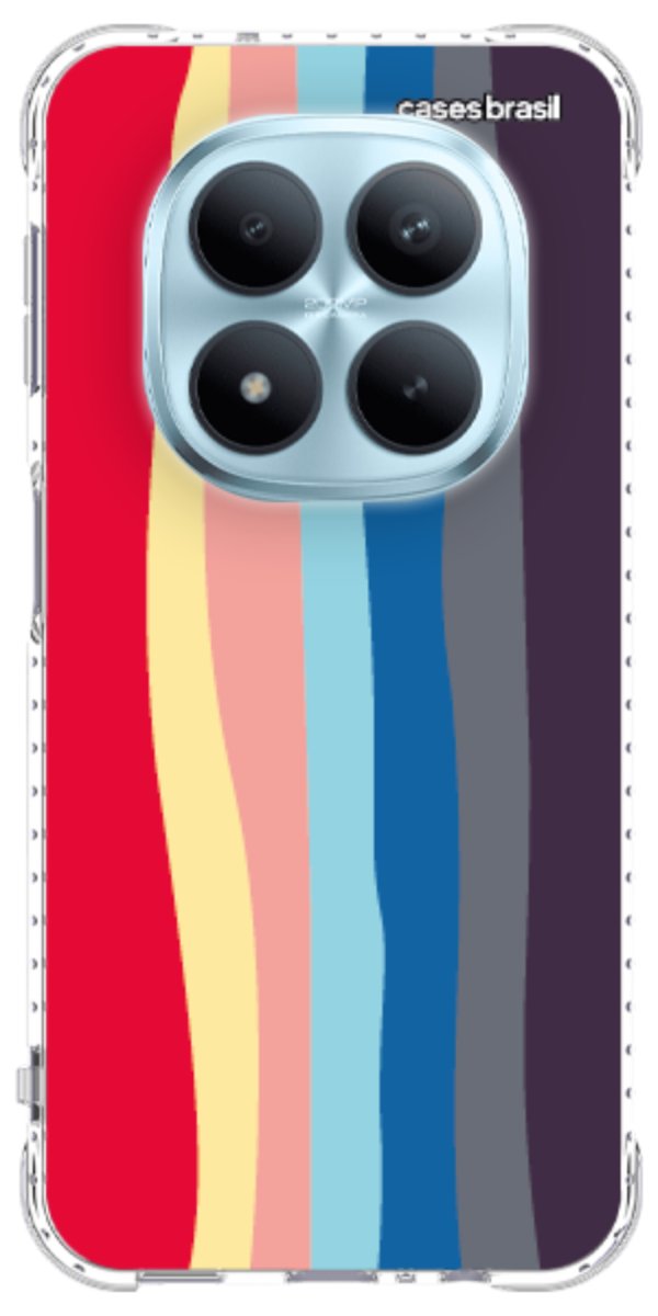 Capinha para Celular Arco-íris Prismático
