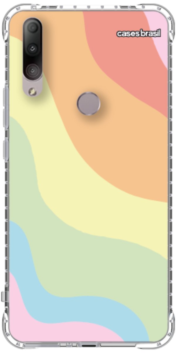 Capinha para Celular Cores Pasteis Onduladas