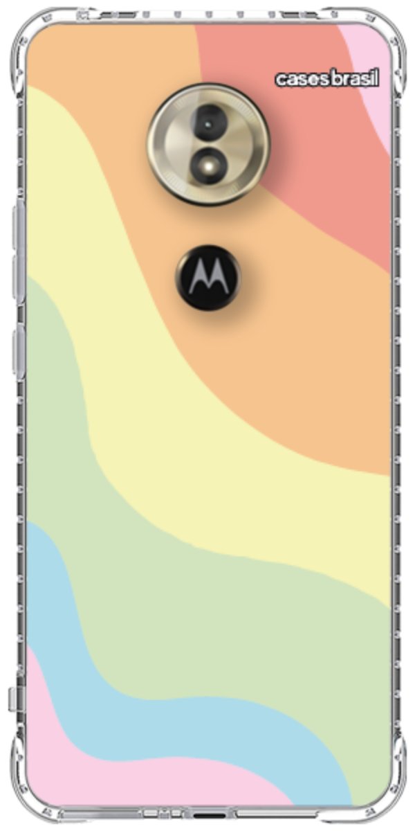 Capinha para Celular Cores Pasteis Onduladas