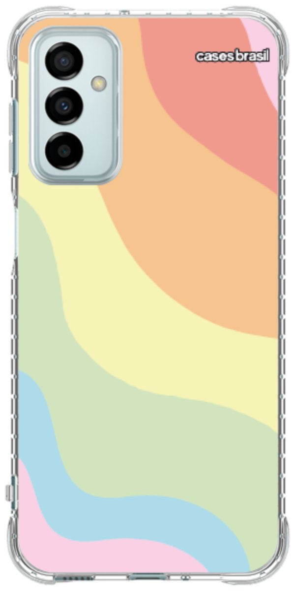Capinha para Celular Cores Pasteis Onduladas