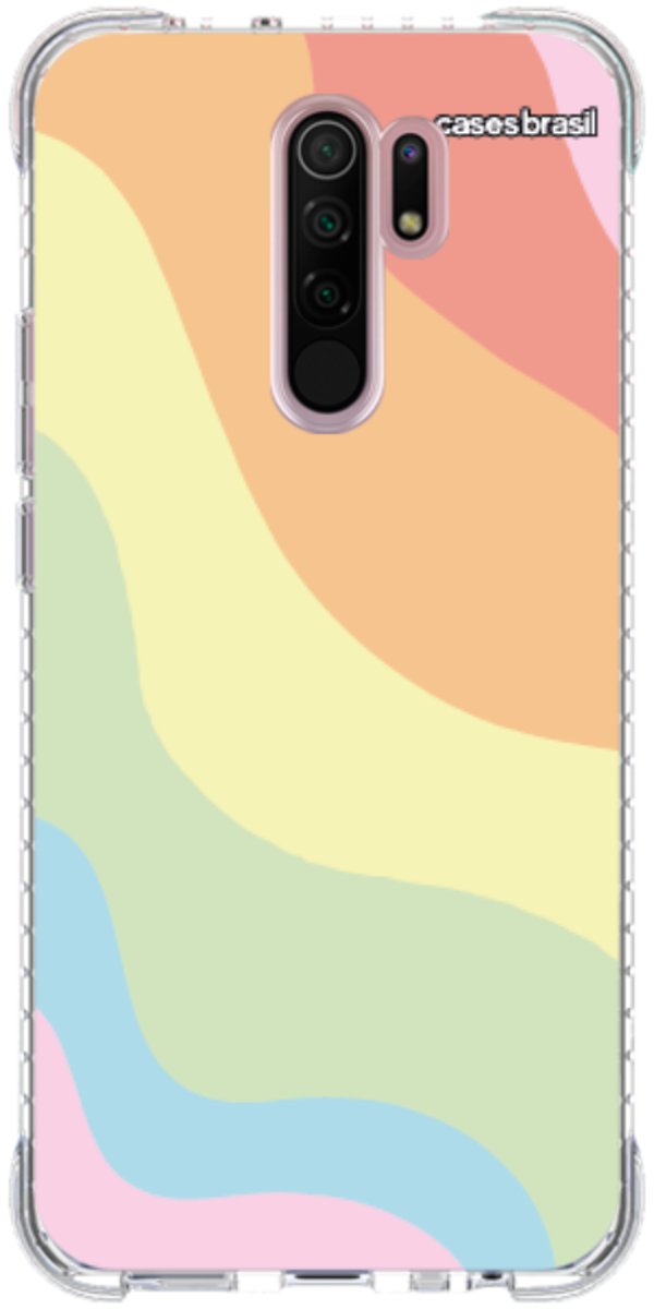 Capinha para Celular Cores Pasteis Onduladas