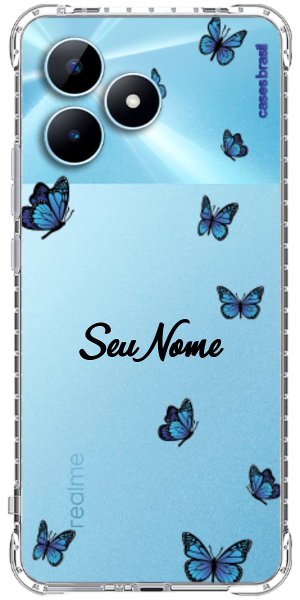 Capinha para Celular Borboletas Flutuantes