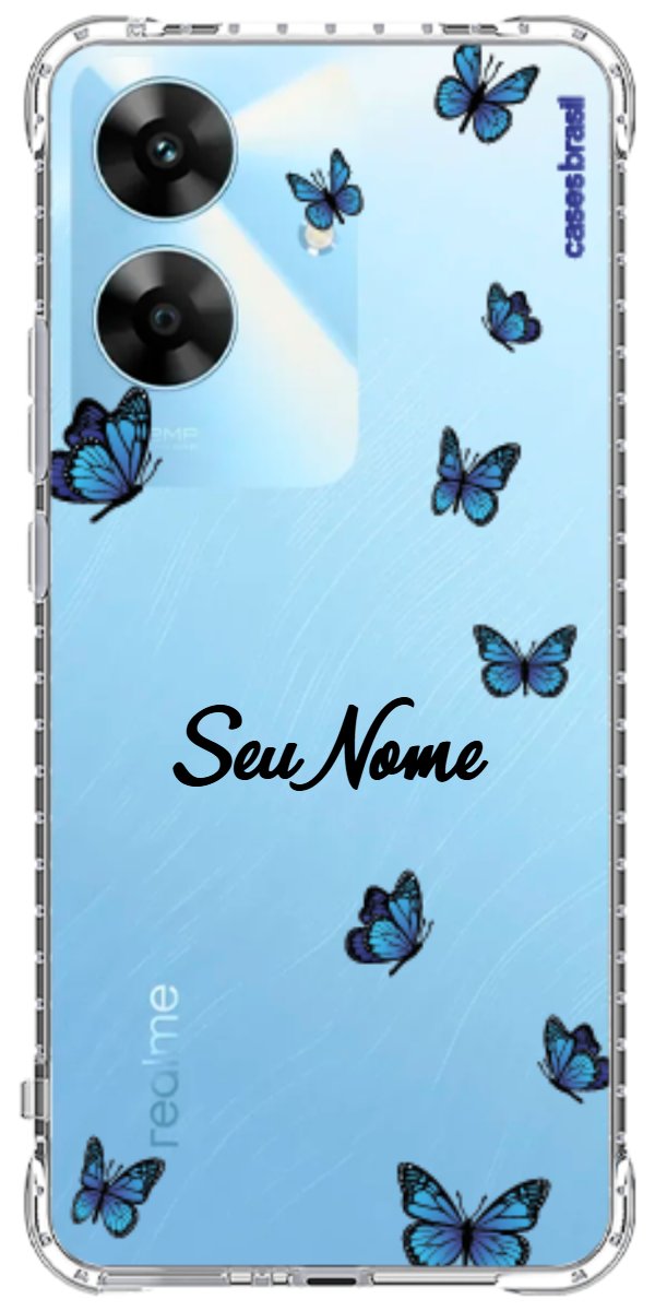 Capinha para Celular Borboletas Flutuantes