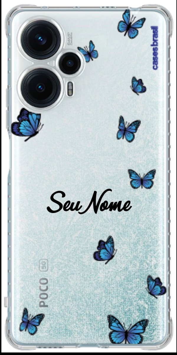 Capinha para Celular Borboletas Flutuantes