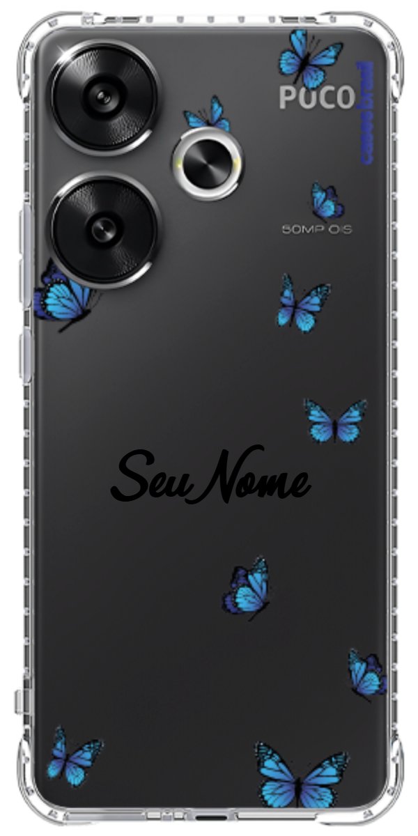 Capinha para Celular Borboletas Flutuantes