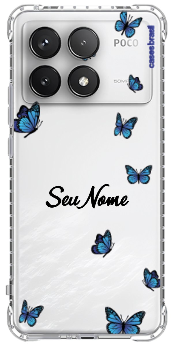 Capinha para Celular Borboletas Flutuantes