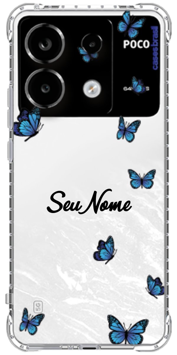 Capinha para Celular Borboletas Flutuantes