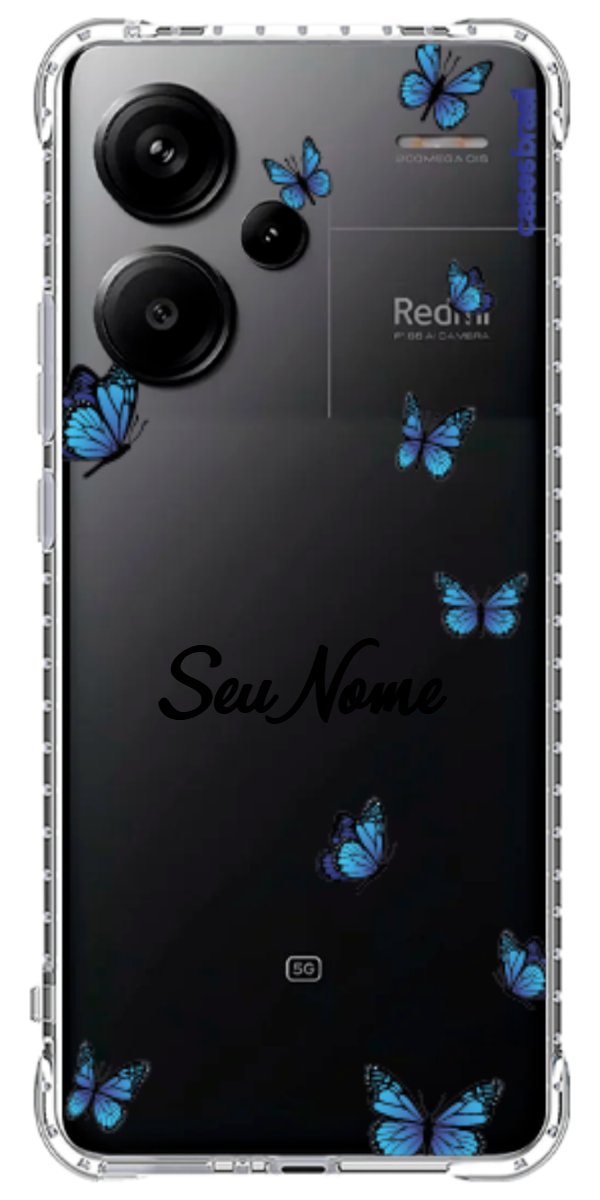 Capinha para Celular Borboletas Flutuantes