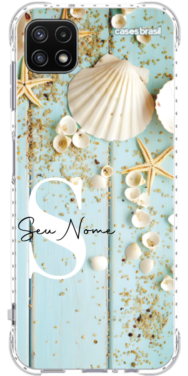 Capinha para Celular Conchas