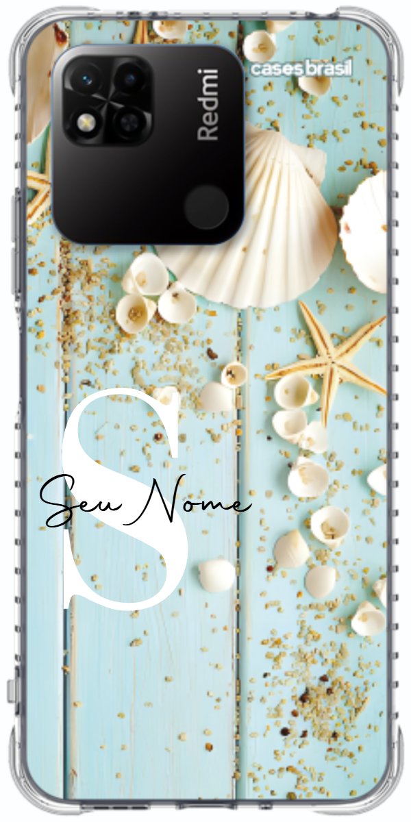 Capinha para Celular Conchas