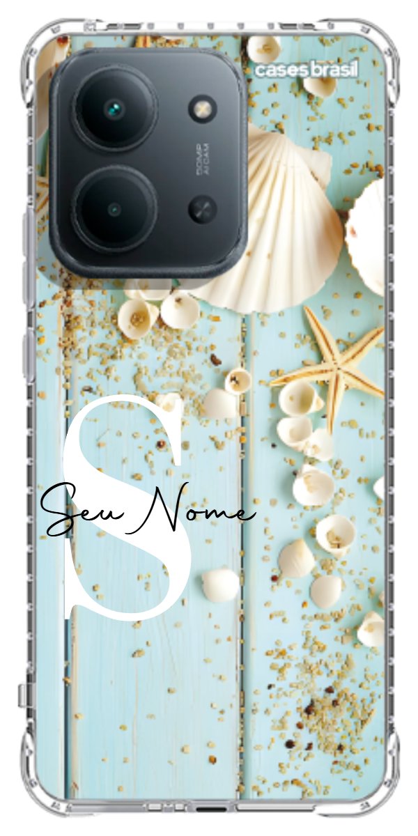 Capinha para Celular Conchas