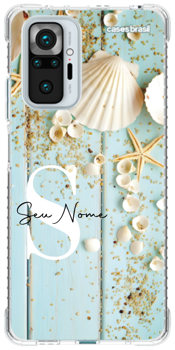 Capinha para Celular Conchas
