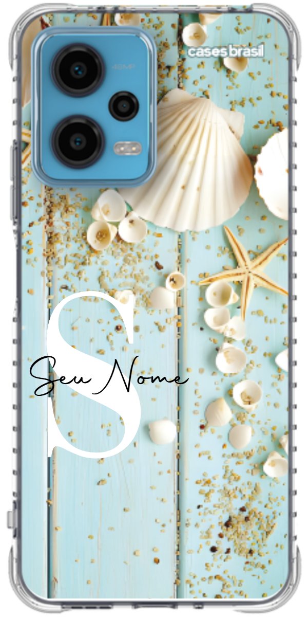 Capinha para Celular Conchas