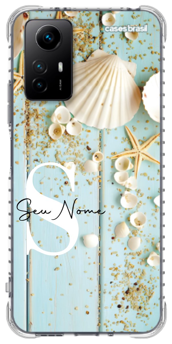 Capinha para Celular Conchas