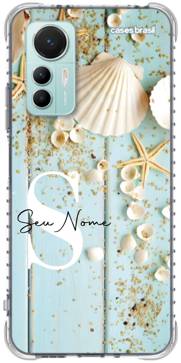 Capinha para Celular Conchas