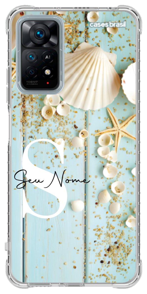 Capinha para Celular Conchas