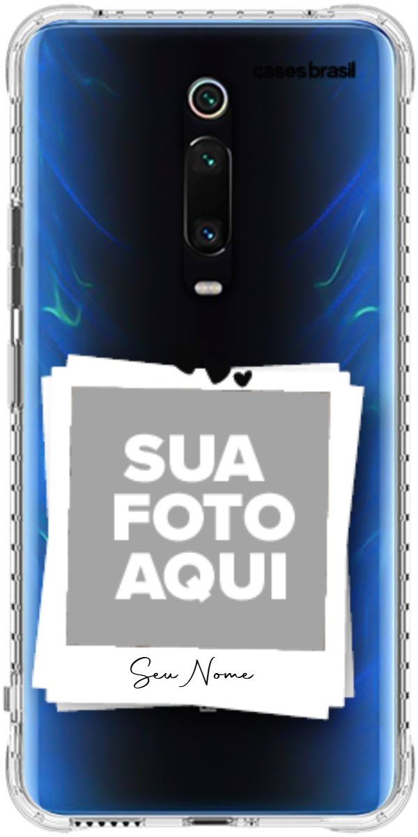 Capinha para Celular Polaroid Corações