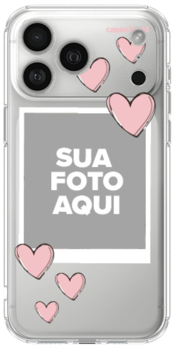 Capinha para Celular Polaroid do Amor