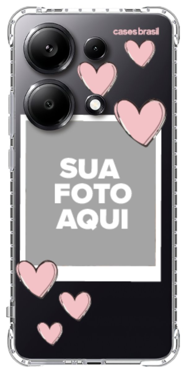 Capinha para Celular Polaroid do Amor