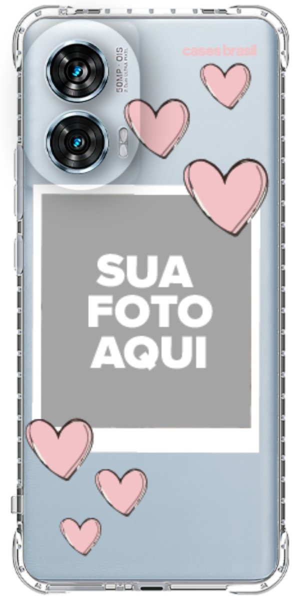 Capinha para Celular Polaroid do Amor