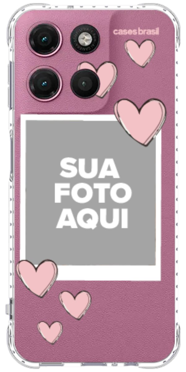 Capinha para Celular Polaroid do Amor