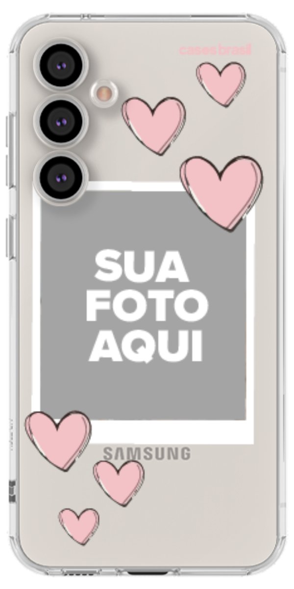 Capinha para Celular Polaroid do Amor