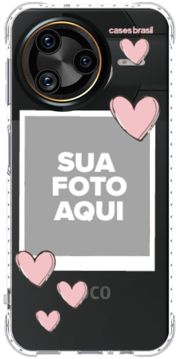 Capinha para Celular Polaroid do Amor