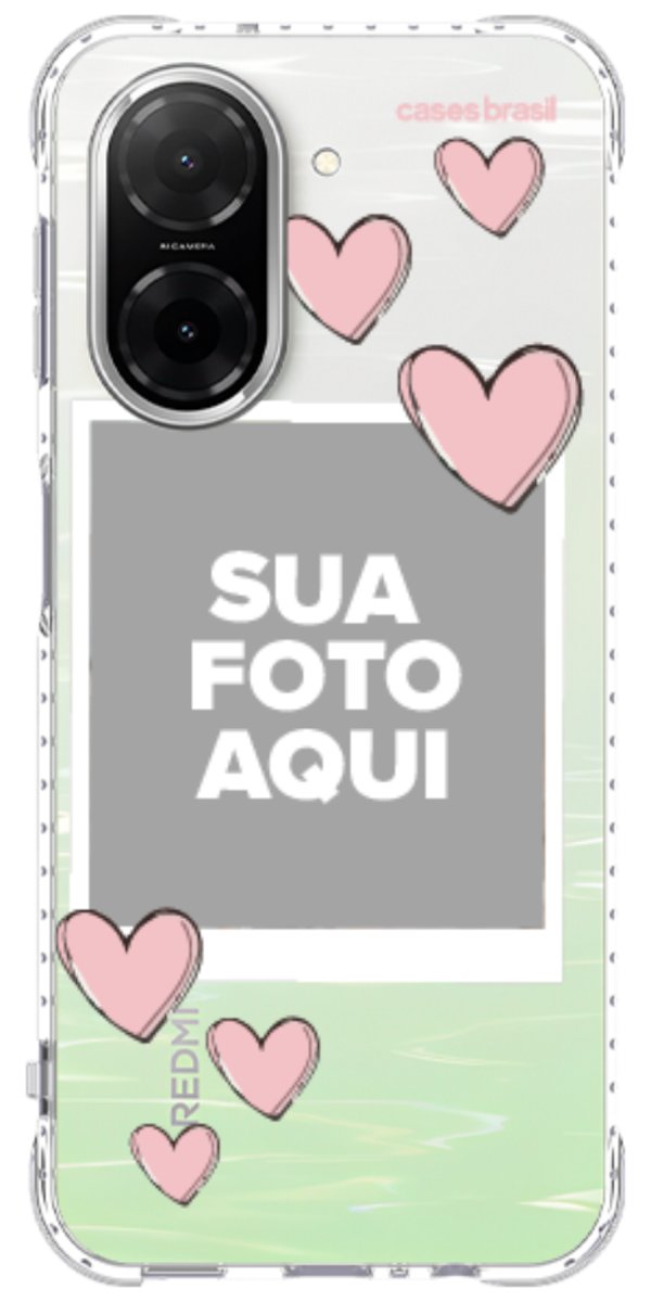 Capinha para Celular Polaroid do Amor