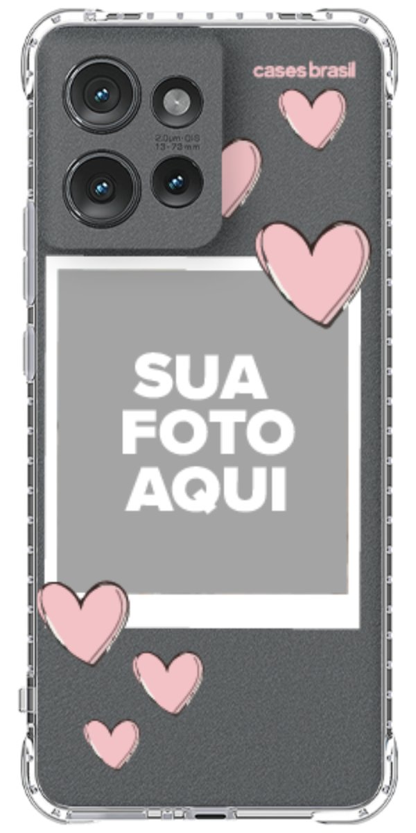 Capinha para Celular Polaroid do Amor