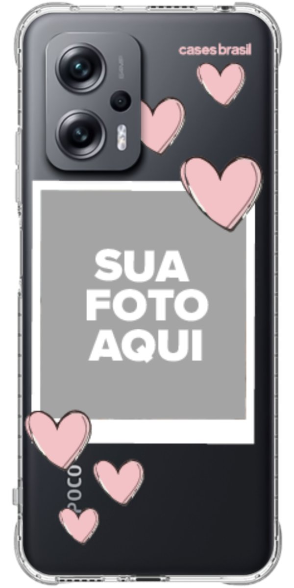 Capinha para Celular Polaroid do Amor
