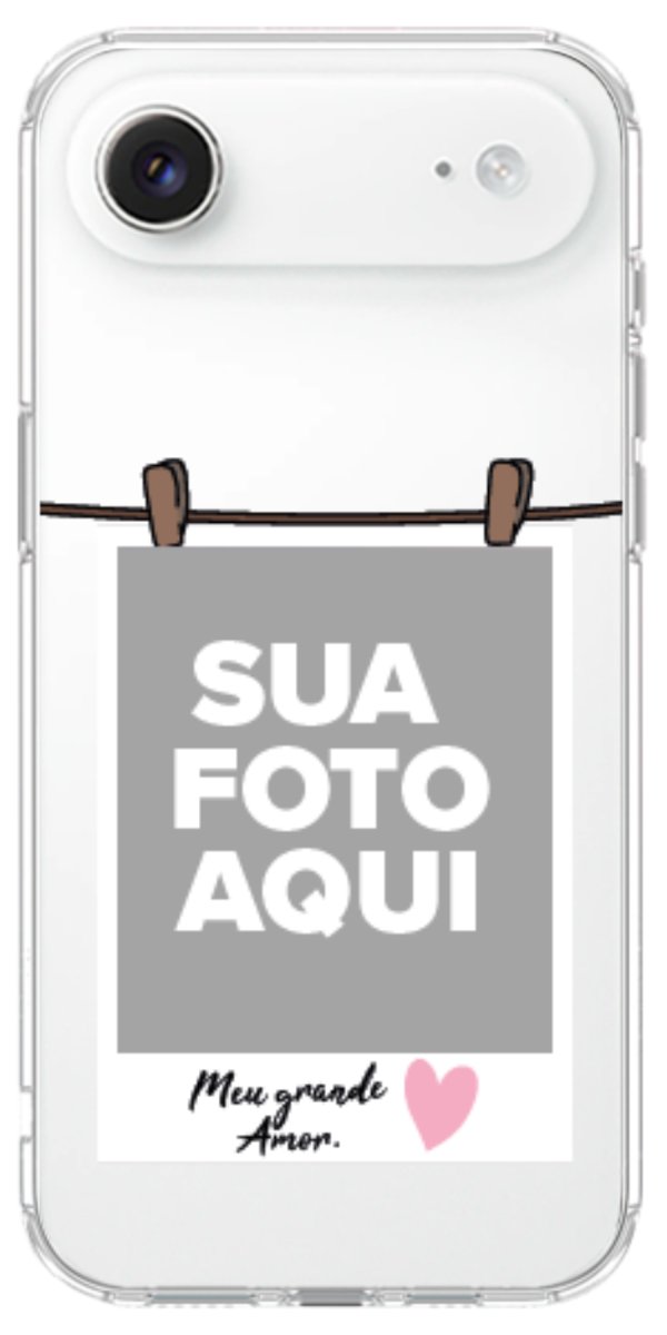Capinha para Celular Polaroid Meu Grande Amor