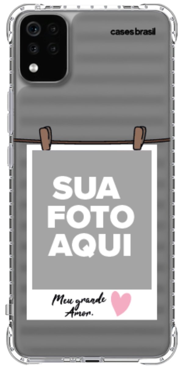 Capinha para Celular Polaroid Meu Grande Amor