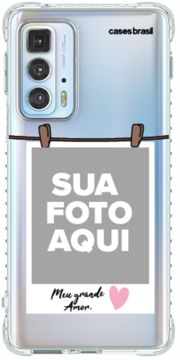 Capinha para Celular Polaroid Meu Grande Amor