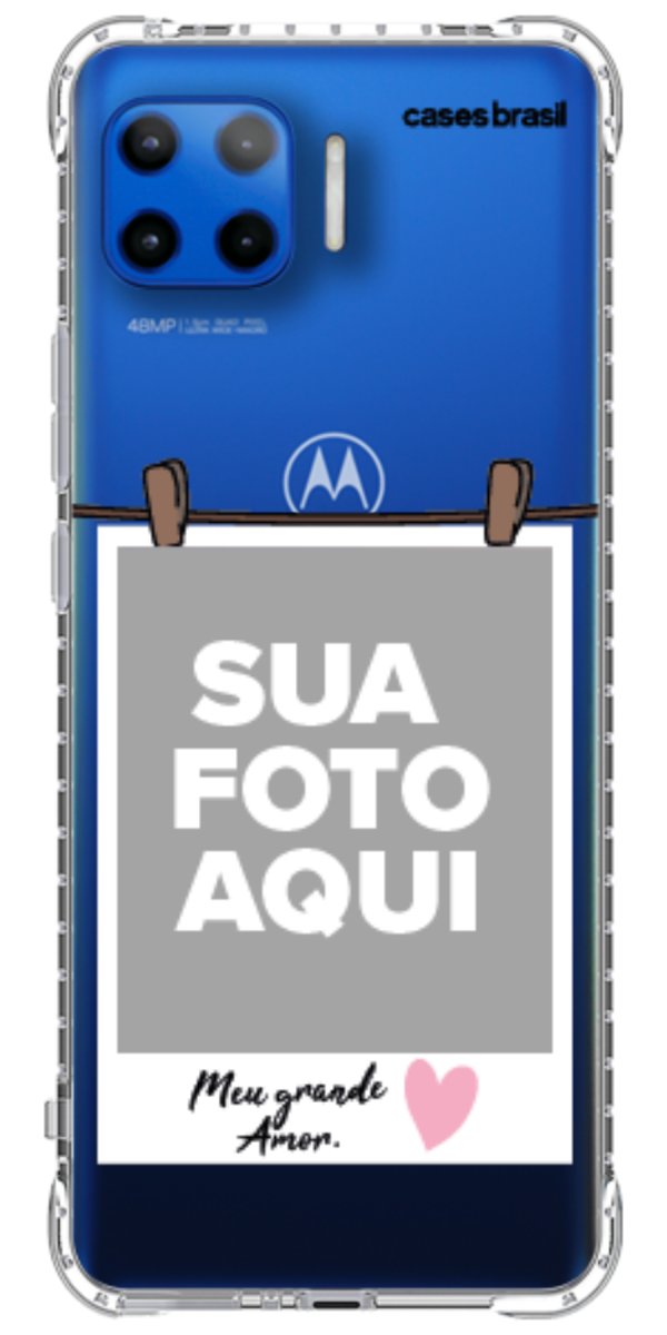 Capinha para Celular Polaroid Meu Grande Amor