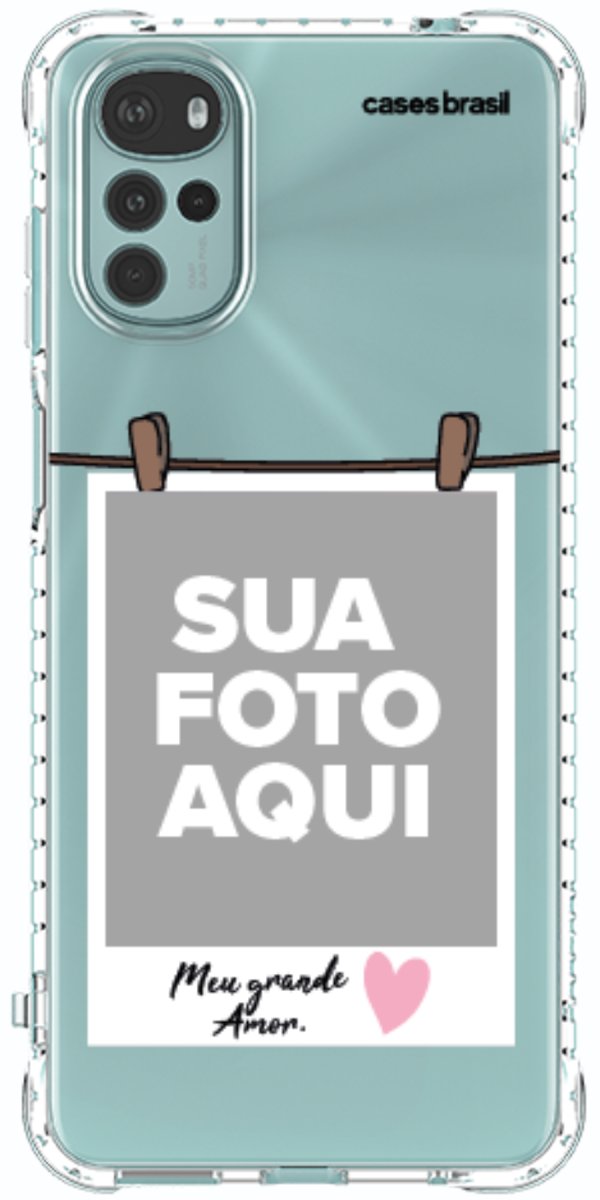 Capinha para Celular Polaroid Meu Grande Amor