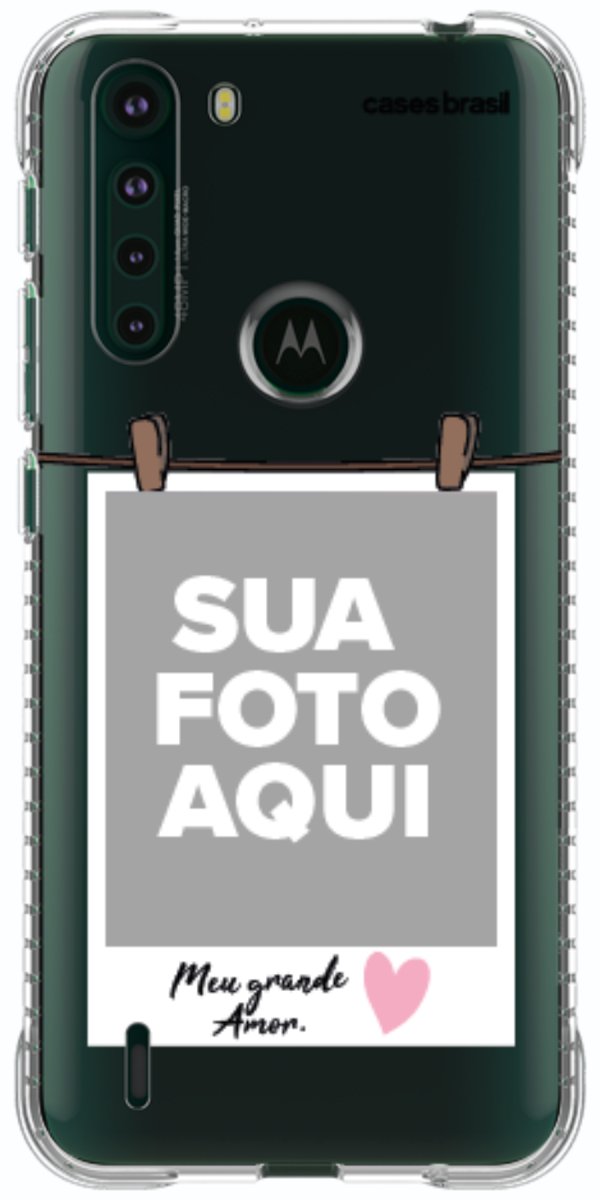 Capinha para Celular Polaroid Meu Grande Amor