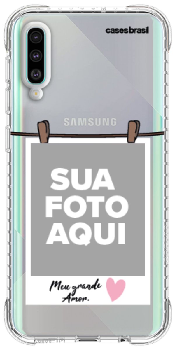 Capinha para Celular Polaroid Meu Grande Amor