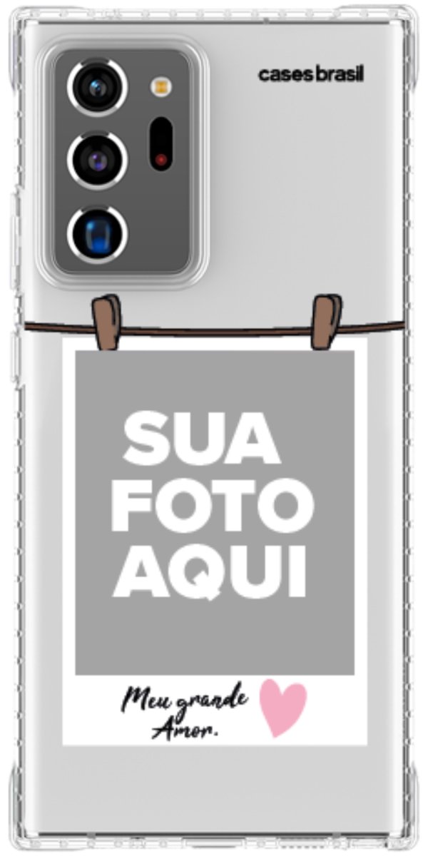 Capinha para Celular Polaroid Meu Grande Amor