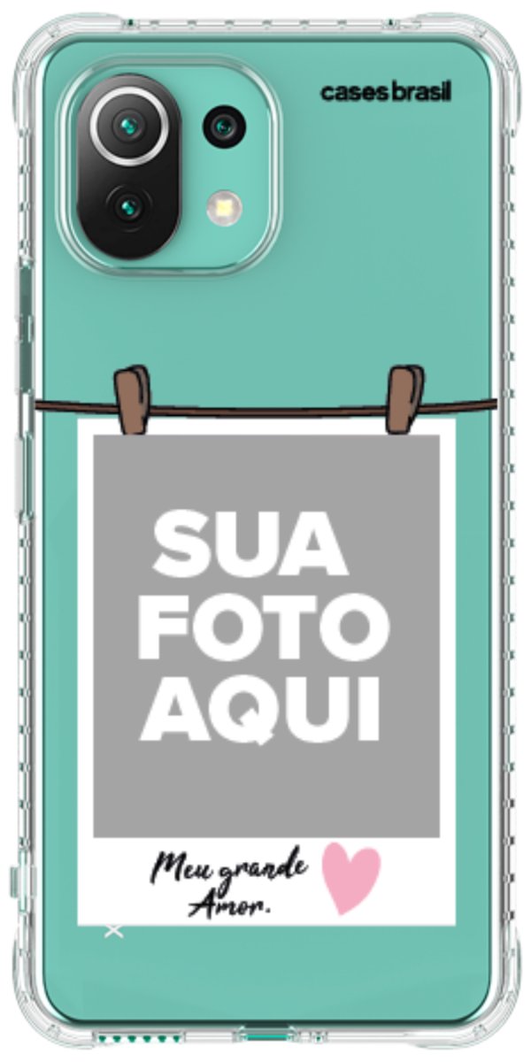 Capinha para Celular Polaroid Meu Grande Amor
